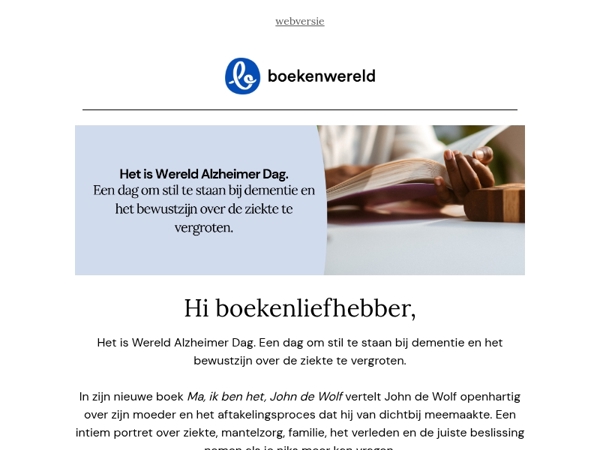 Wereld Alzheimer dag: een aangrijpend verhaal 💛