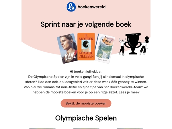 Sport, spanning en nieuwe boeken om te ontdekken