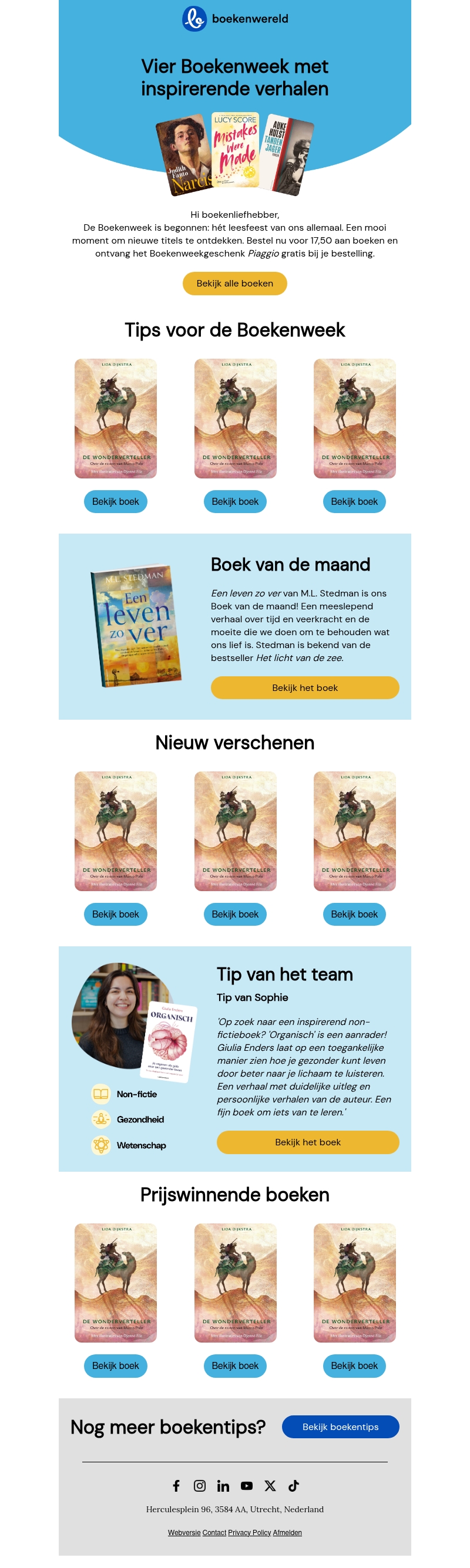 De Boekenweek is begonnen! Ontdek je nieuwe favorieten 📚 De Boekenweek is begonnen! Ontdek je nieuwe favorieten 📚