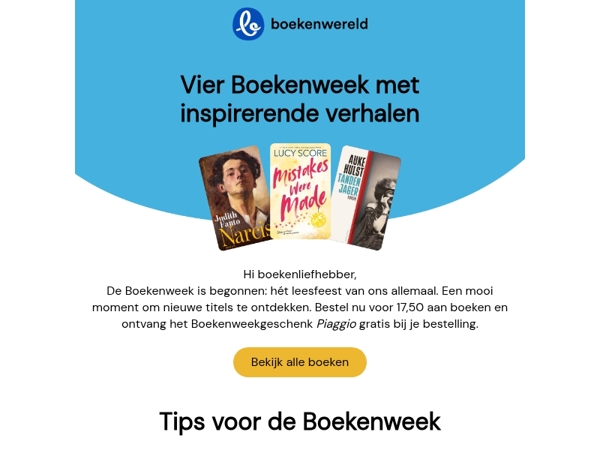 De Boekenweek is begonnen! Ontdek je nieuwe favorieten 📚