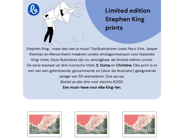  Limited edition Stephen King prints 🖼️