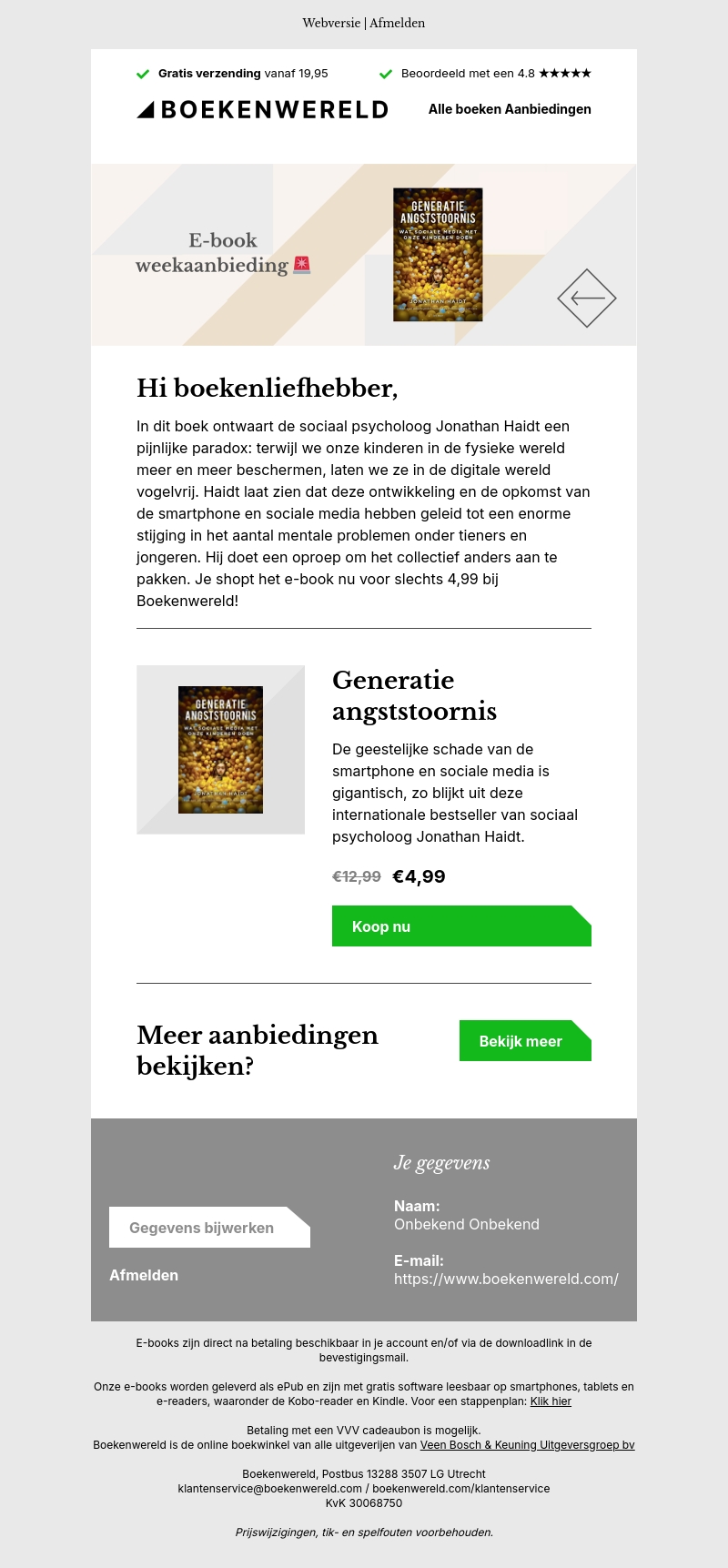 Generatie angststoornis met korting! 🚨 Generatie angststoornis met korting! 🚨