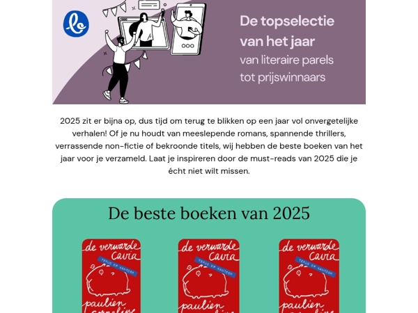 Ontdek de mooiste boeken van 2025 📚✨