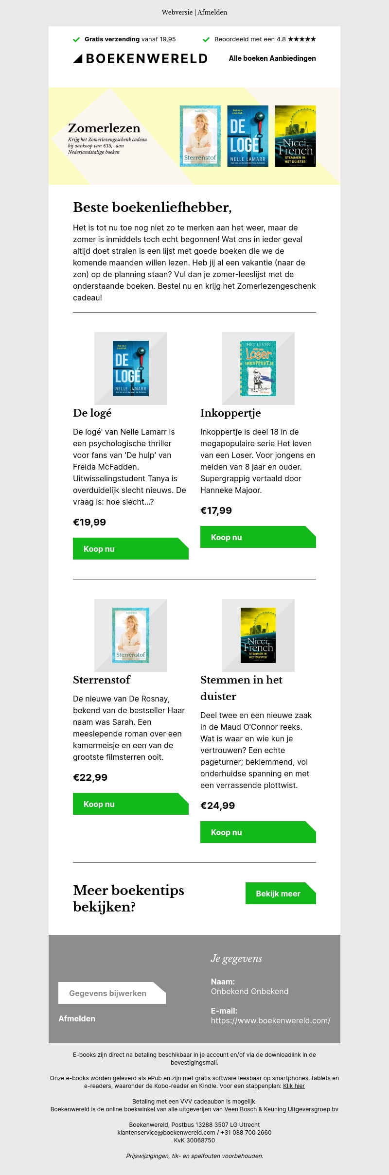 Wat ga jij deze zomer lezen? Wat ga jij deze zomer lezen?