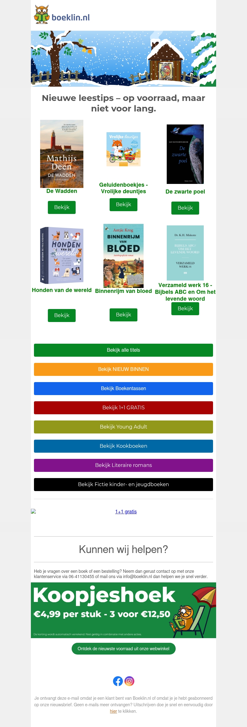 Nog snel iets moois lezen? Nog snel iets moois lezen?