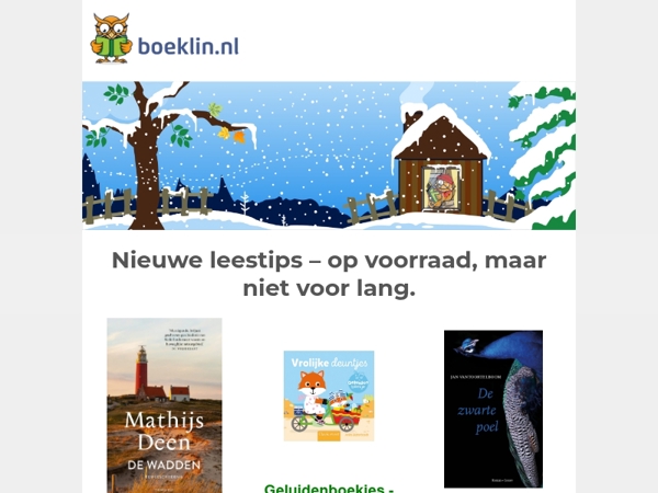 Nog snel iets moois lezen?