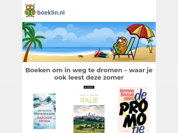 Zon, tijd & een goed boek – dat is zomer