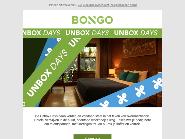 Pak nu in, denk later