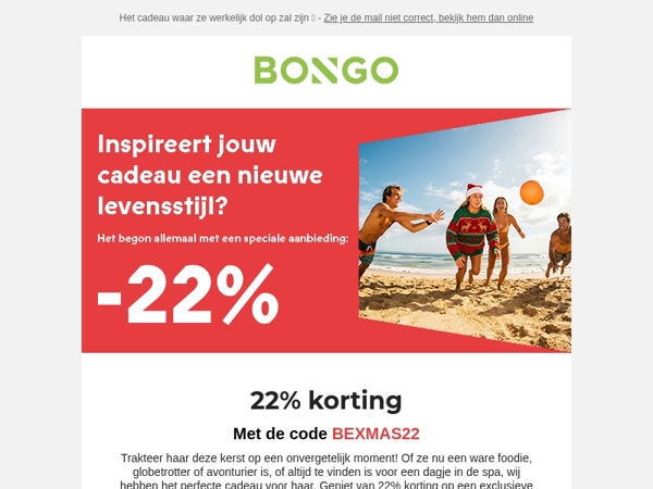 Verrassingen voor Sinterklaas - 22% korting!