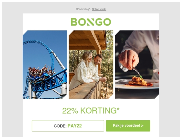 Kom uit je winterslaap, er staat je -22% te wachten