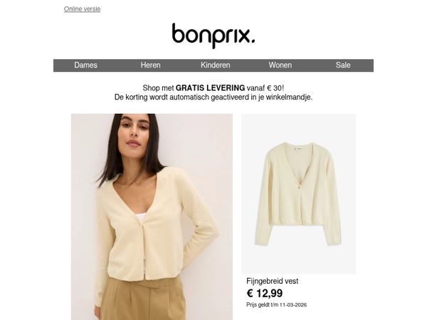 Onze TOP DEALS van de week