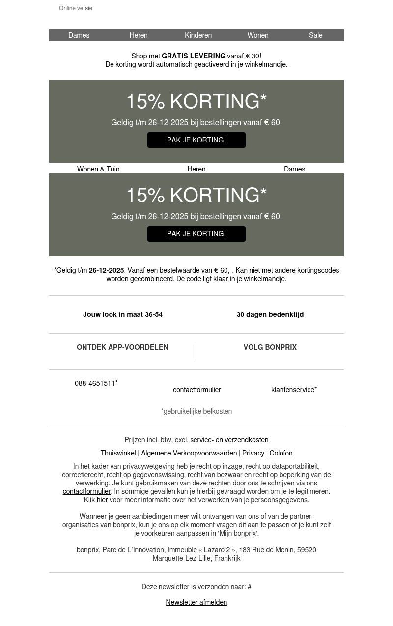 Alleen vandaag nog: 15% korting voor de feestdagen ๐ Alleen vandaag nog: 15% korting voor de feestdagen ๐