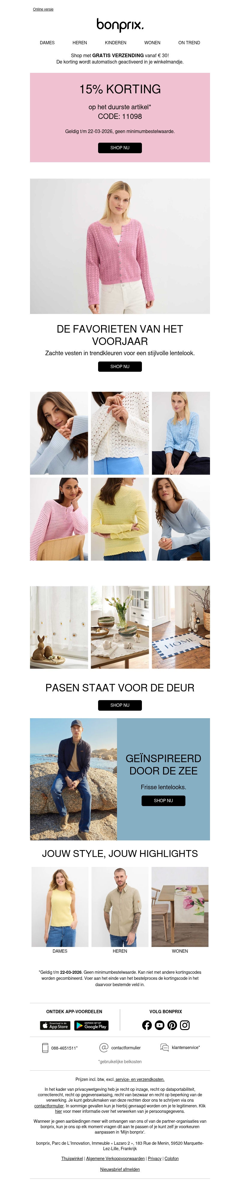 15% op je duurste favoriet – nog maar heel even! 15% op je duurste favoriet – nog maar heel even!