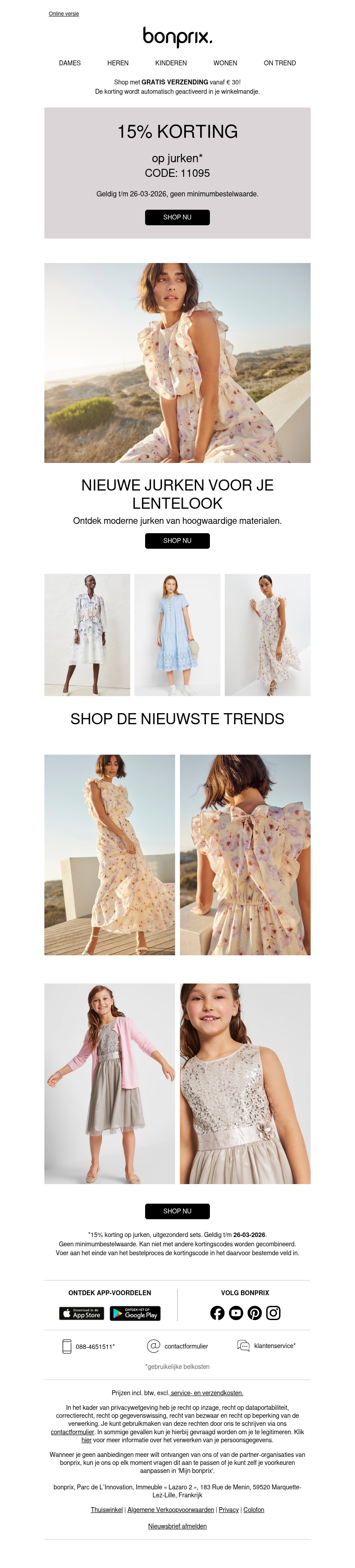 15% korting op jurken 🤍 15% korting op jurken 🤍