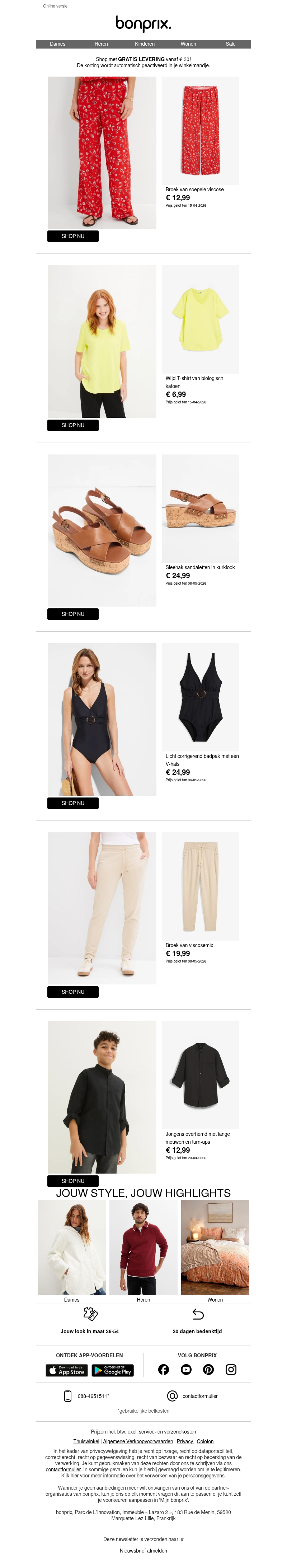 Onze TOP DEALS van de week Onze TOP DEALS van de week