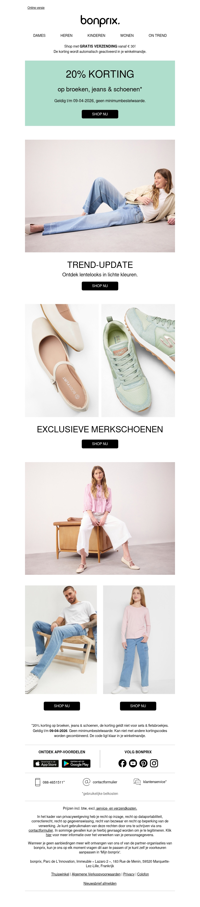 20% korting voor jou 🌷 20% korting voor jou 🌷