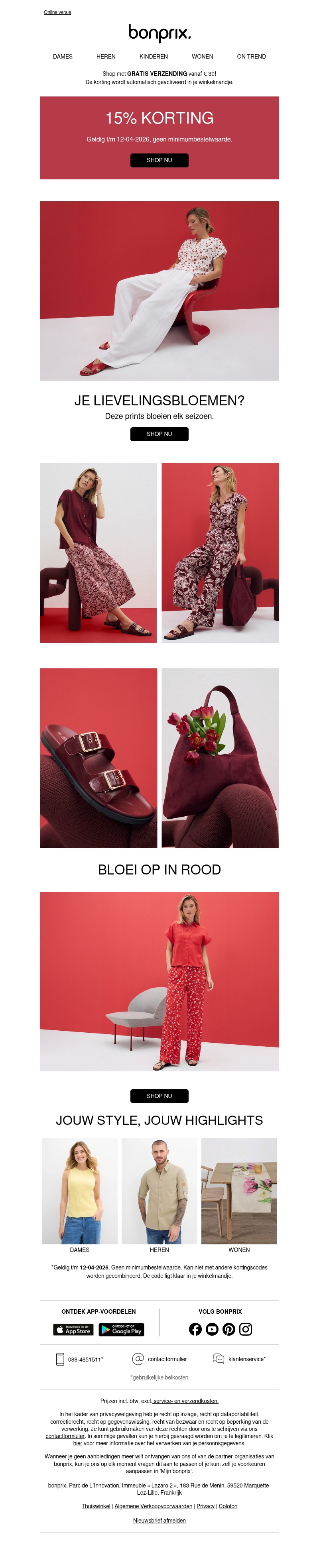 Kings Day Special: krijg nu 15% korting op je bestelling! Kings Day Special: krijg nu 15% korting op je bestelling!