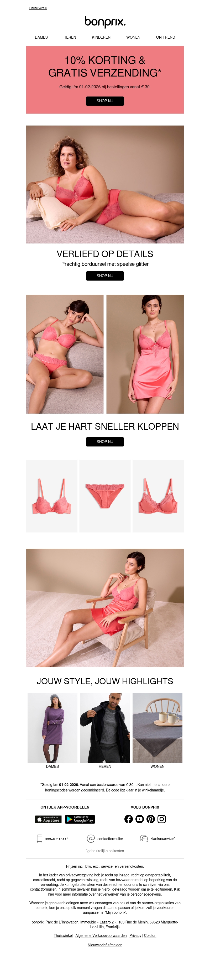 10% korting – alleen vandaag nog! 10% korting – alleen vandaag nog!