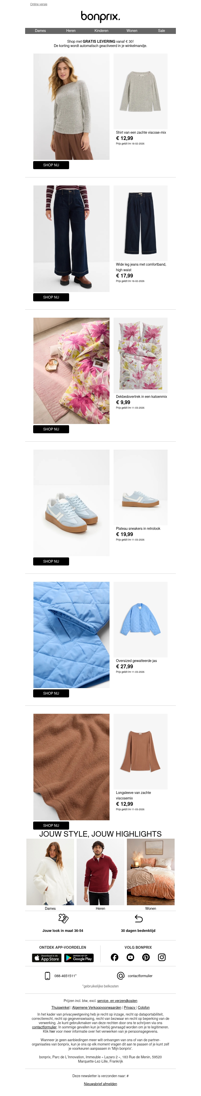 Onze TOP DEALS van de week Onze TOP DEALS van de week