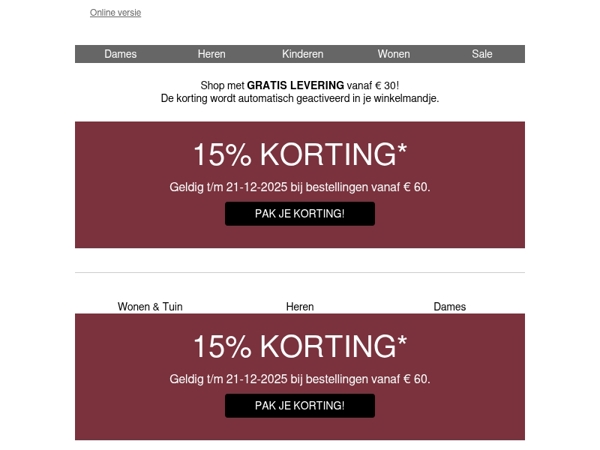 -15% op alles | 2026 in de Style Check ✨