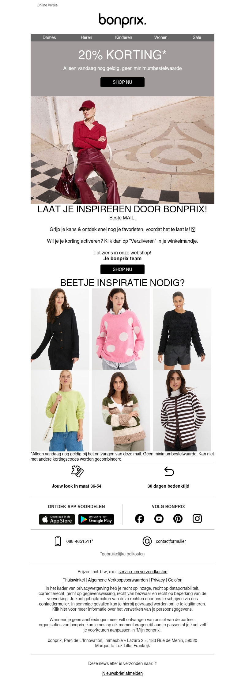 ⏰ Laatste kans: pak alleen vandaag nog 20% korting! ⏰ ⏰ Laatste kans: pak alleen vandaag nog 20% korting! ⏰