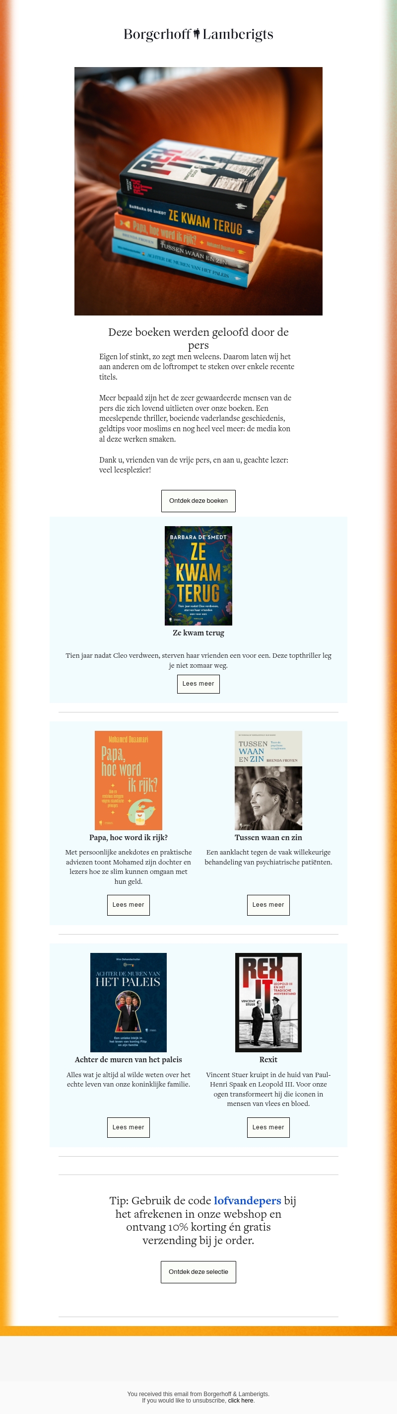 Deze boeken werden geloofd door de pers π Deze boeken werden geloofd door de pers π