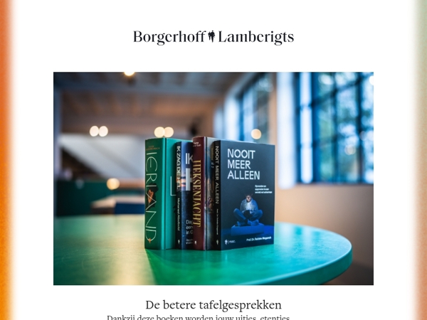De betere tafelgesprekken 📚