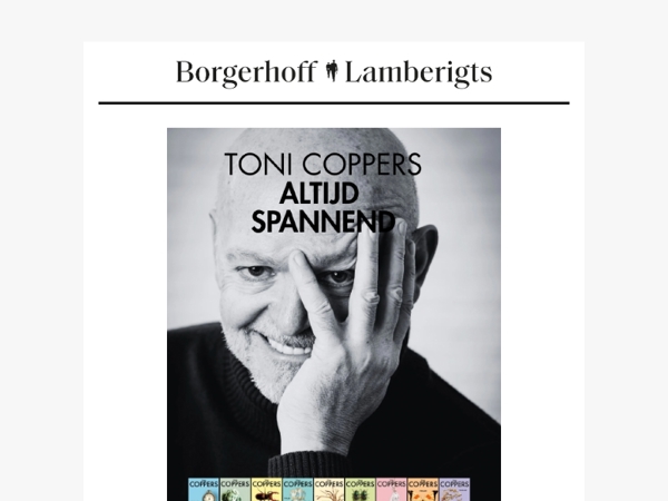 Toni Coppers, de meest gelezen Vlaamse fictie-auteur van 2025
