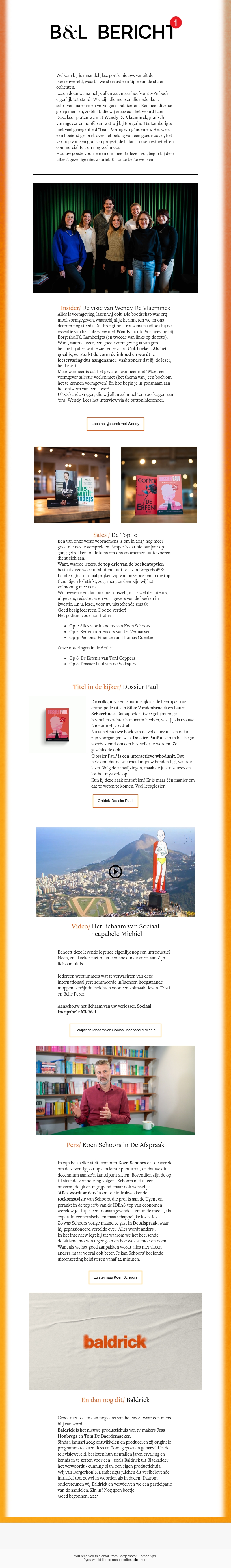 Nieuws vanuit de uitgeverij π¬ Nieuws vanuit de uitgeverij π¬