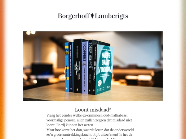 Loont misdaad? 📚