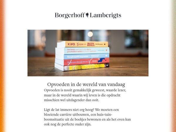 Opvoeden in de wereld van vandaag 📚