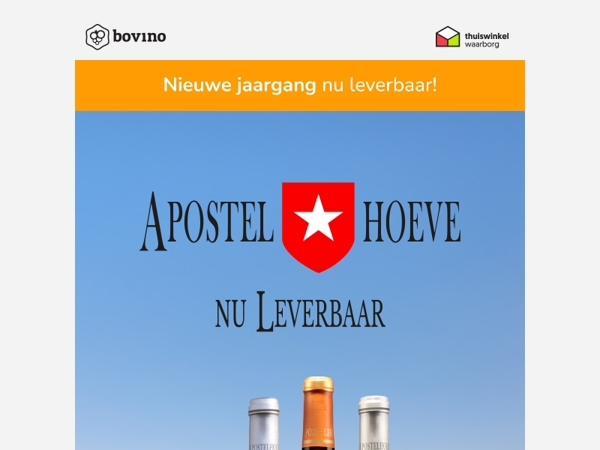 📣 Apostelhoeve 2025: vanaf nu beschikbaar met 10% korting