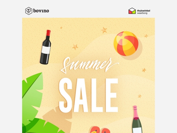 ☀️SUMMER SALE! Tot 25% korting op meer dan 150 wijnen.