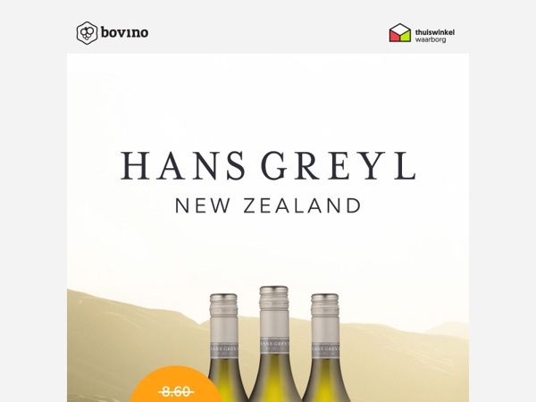 📣 Hans Greyl 2024 Sauvignon Blanc net binnen! Nu €7,25 per fles.