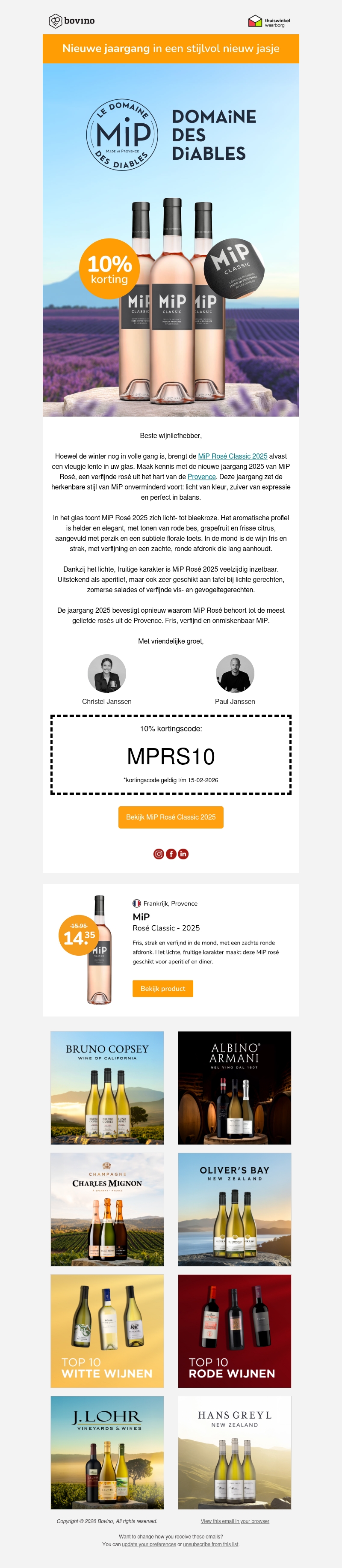 🔔 MiP Rosé Classic 2025 nu beschikbaar voor €14,35 🔔 MiP Rosé Classic 2025 nu beschikbaar voor €14,35