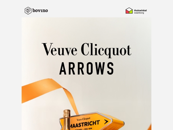 🎨 Uniek cadeau: Personaliseer een Veuve Clicquot Arrow!