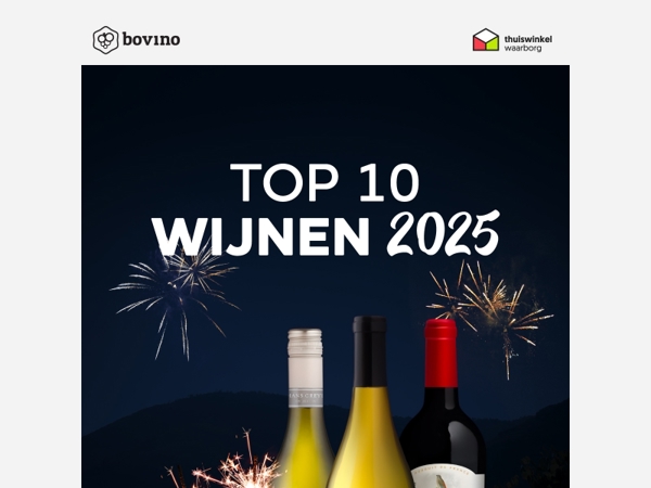 🎆 Bekijk de meest verkochte wijnen van 2025!