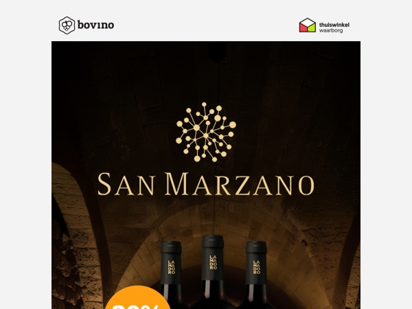 🇮🇹 San Marzano Primitivo Lamadoro nu voor €6,60 per fles!