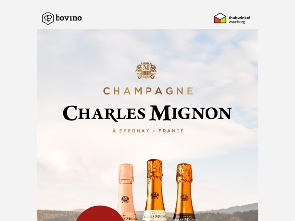 🍾 Charles Mignon Champagne nu met 10% voordeel!