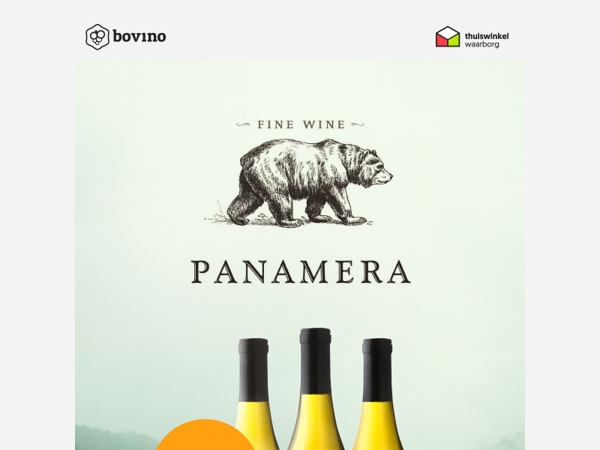 🐻 Panamera Chardonnay nu €11,95 per fles (20% korting)