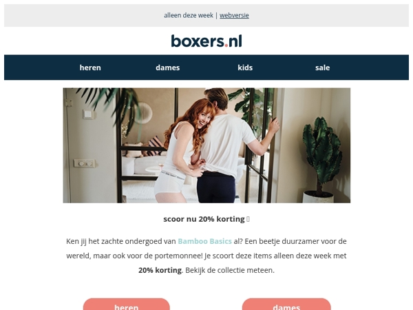 20% korting op Bamboo Basics 🎋