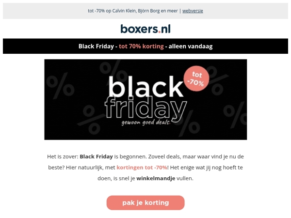 bizarre Black Friday korting! 🖤