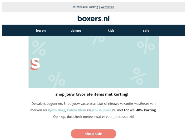 onze zomersale begint nu! 🏁