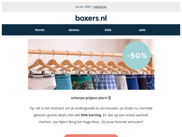 goede boxers, goede deals 🫣