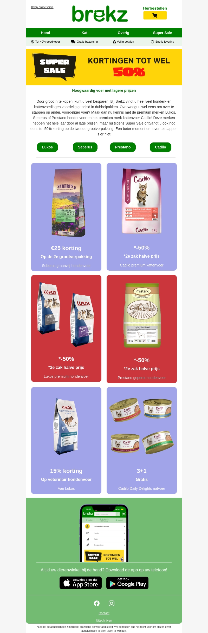 Super Sale overstapvoordeel Super Sale overstapvoordeel