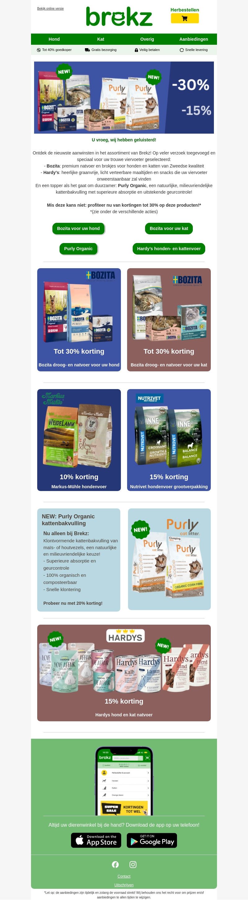 Nieuwe merken, nieuwe kortingen ! Nieuwe merken, nieuwe kortingen !