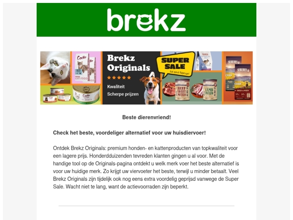 Brekz Originals met Super Sale korting