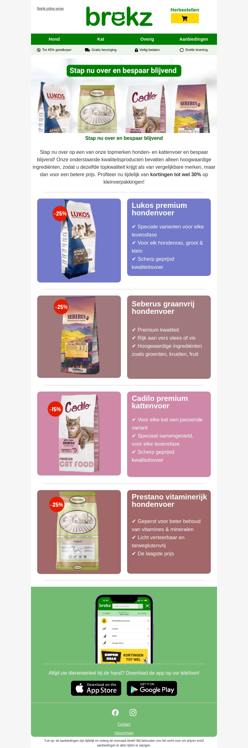 Stap nu over en bespaar blijvend! Stap nu over en bespaar blijvend!