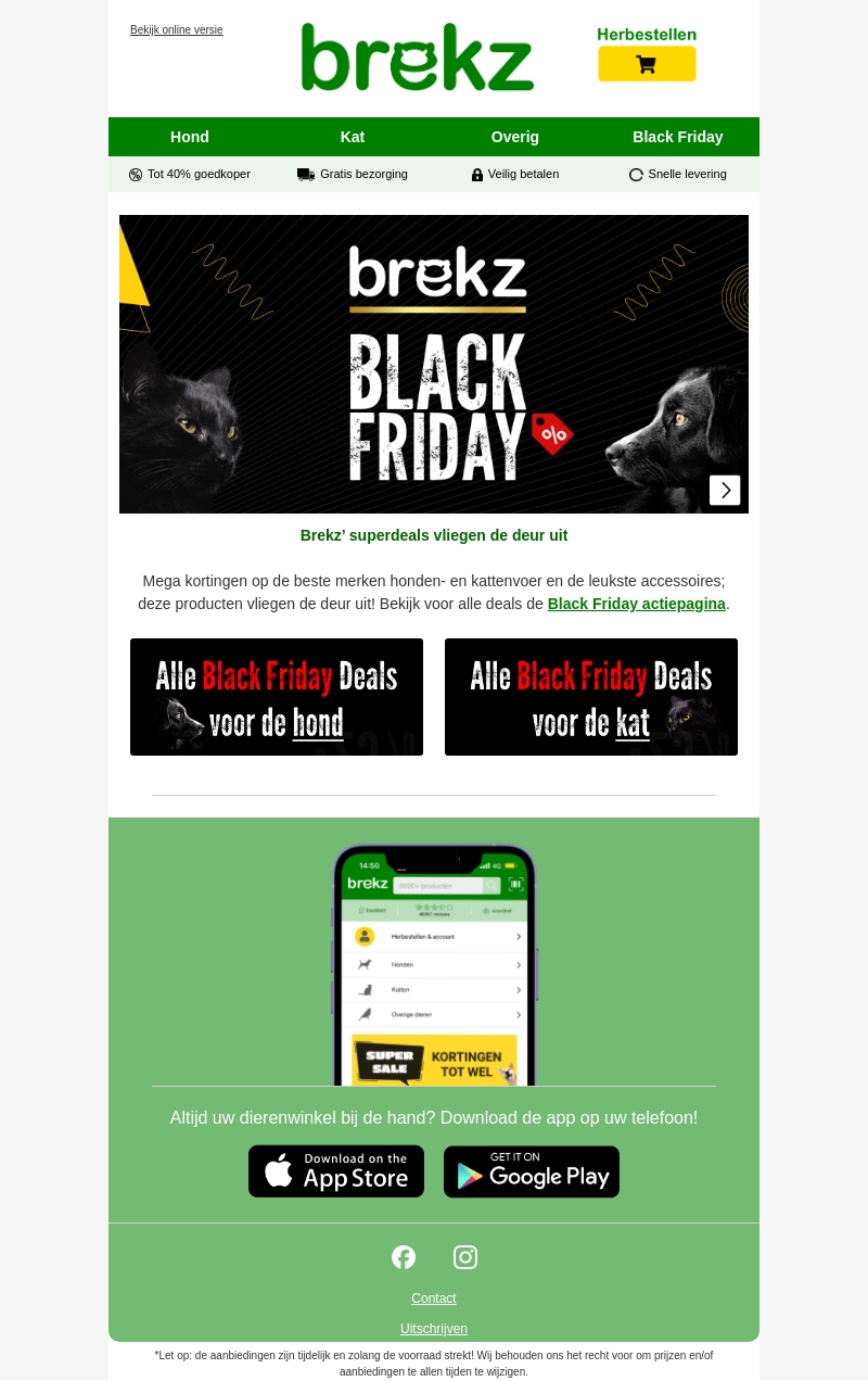 Super Black Friday deals - tot 60% korting! Super Black Friday deals - tot 60% korting!