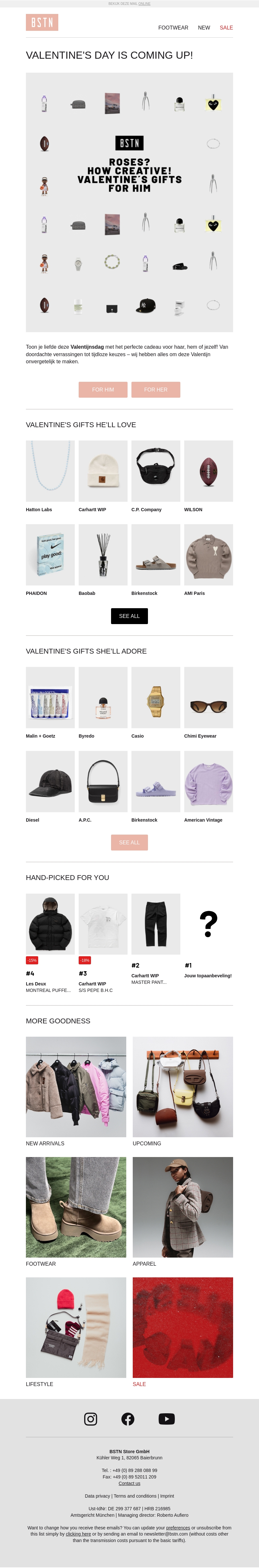 Valentine’s Day Gift Guide: Vind het perfecte cadeau! 💕 Valentine’s Day Gift Guide: Vind het perfecte cadeau! 💕